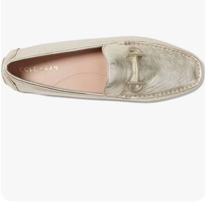 - Cole Haan metallic drivers/loafers - worn once